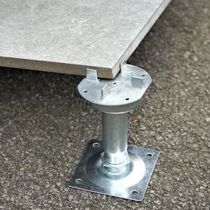 pedestal para terraço em aço 1