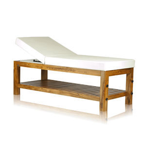 mesa de massagem em teca