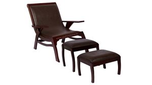 poltrona de massagem em madeira