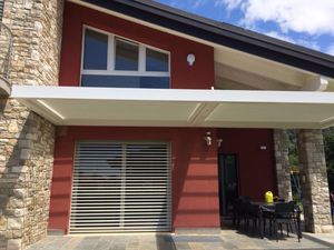 pérgola suspensa