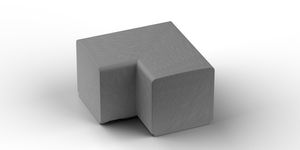 banco para espaço público modular 1