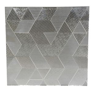 painel de vidro decorado