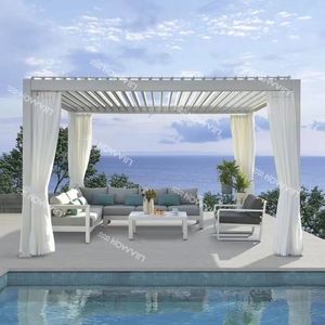pérgola em alumínio