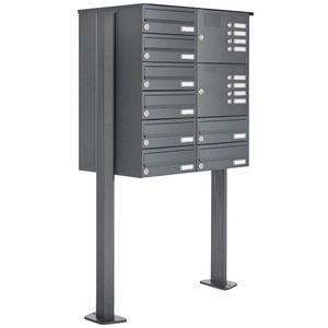 caixa de correio com pedestal