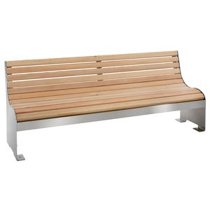 banco para espaço público design