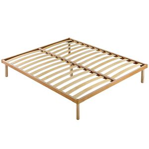 estrado para cama de casal / de ripas / residencial