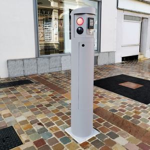 bollard de controle de acesso