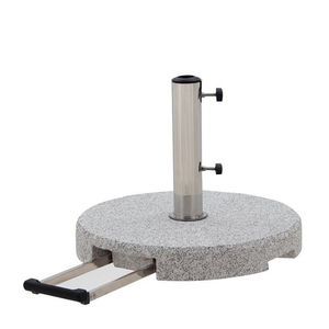 base para ombrelone em aço inoxidável