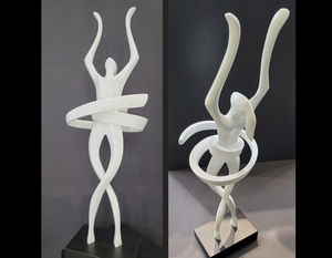 escultura em fibra de vidro