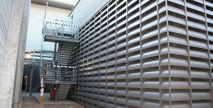 grelha de ventilação acústica