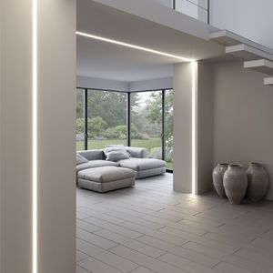 perfil de iluminação de embutir 1
