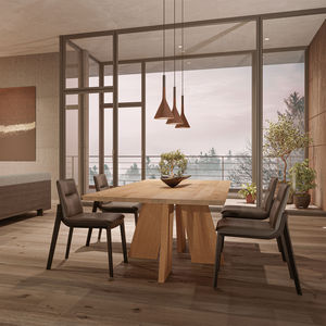 cadeira de sala de jantar contemporânea
