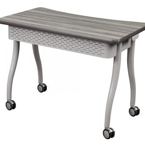 mesa secretária com rodízios