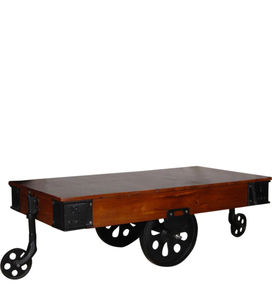 mesa de centro de design industrial