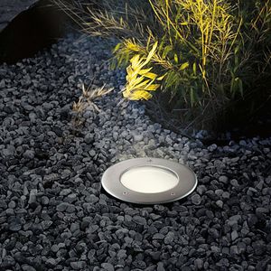 luminária de embutir no piso