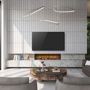 rack de TV e multimídia contemporâneo