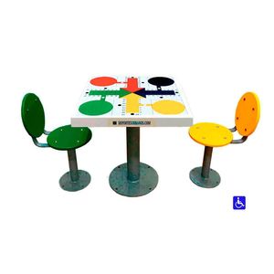 mesa de jogos de criança para ambiente externo