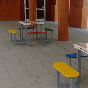mesa de jogos de criança para ambiente externo