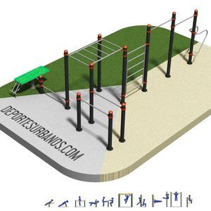 parque de street workout para escola