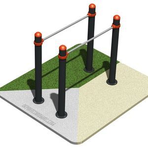 barras paralelas para ambiente externo