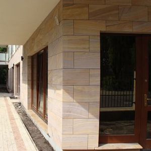 revestimento de fachada em placas