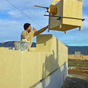 bloco de pedra para parede estrutural