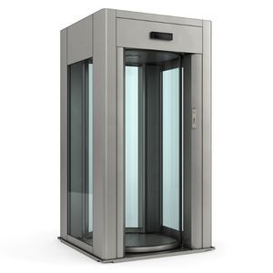 antecâmara de portas de segurança para controle de acesso automático 1