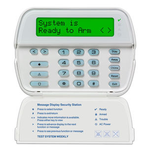 teclado de controle para sistema de automação residencial 1