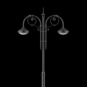 poste de iluminação para jardim 1