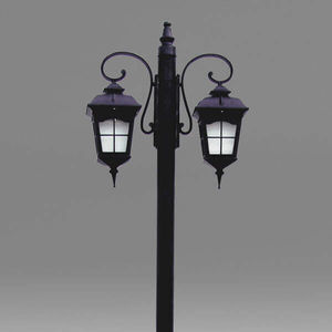poste de iluminação para jardim 1