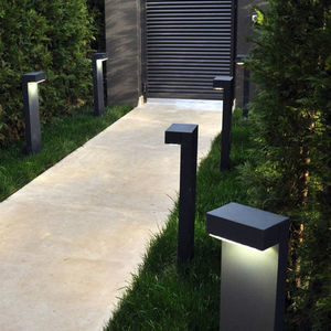 poste balizador de iluminação de jardim 1