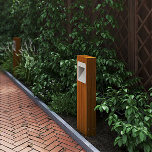 poste balizador de iluminação de jardim 1