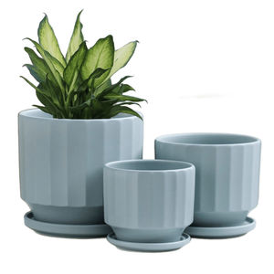 vaso de jardim em cerâmica