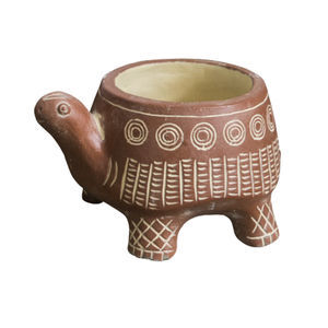 vaso de jardim em cerâmica