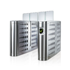 catraca de portas retráteis para controle de acesso automático 1