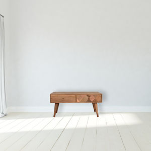 mesa de centro de design escandinavo