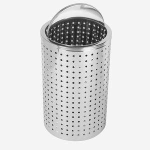 cesto de roupa em aço inoxidável 1