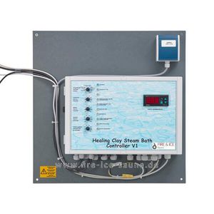 unidade de controle para banho de vapor 1