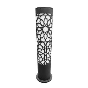 poste balizador de iluminação de jardim