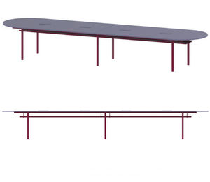 mesa de reunião contemporânea
