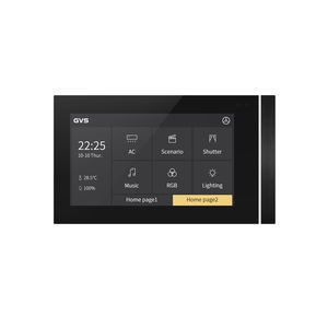 teclado de controle para sistema de automação residencial