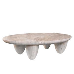 mesa de centro em mármore