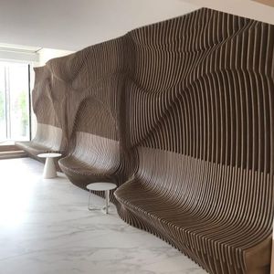 painel decorativo em compensado