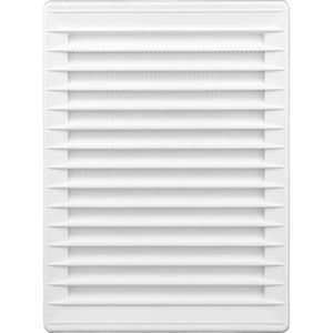 grelha de ventilação em material plástico