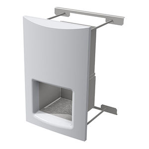 dispenser de lenços de papel de embutir
