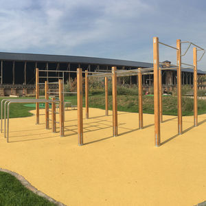 barra de musculação de exterior