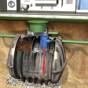 microestação de tratamento para água