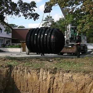 reservatório para água pluvial