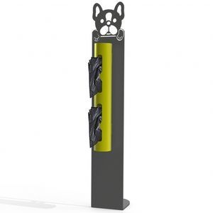 dispensador de sacos coletores de fezes de cão de piso