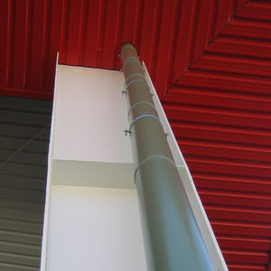 condutor vertical em aço